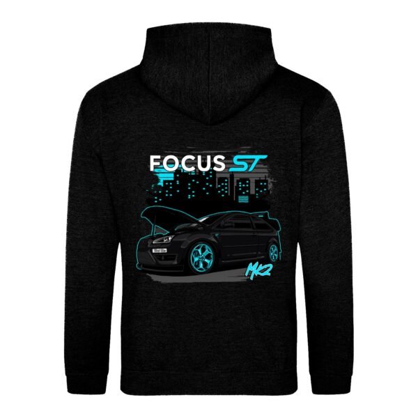 Black Mk2 ST Hoodie Mockup