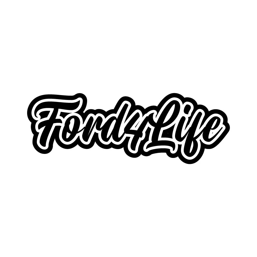 Ford 4 Life Vinyl Sticker