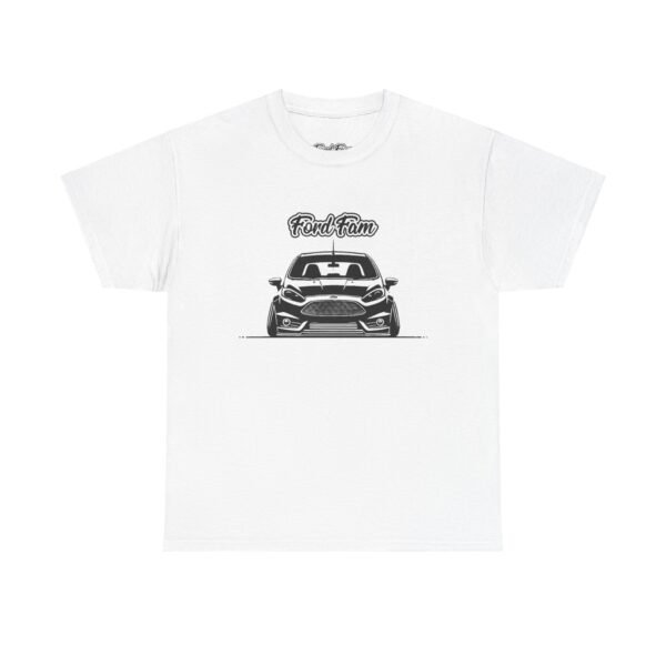 T-Shirt 'Built to Stand Out, Designed to Stay Low' for Fiesta Mk7 Owners - Image 2