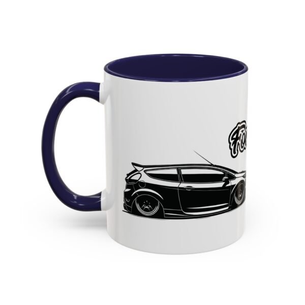 Coffee Mug - Sleek Mk7 Fiesta Design with Ford Fam V2 Logo - Image 7