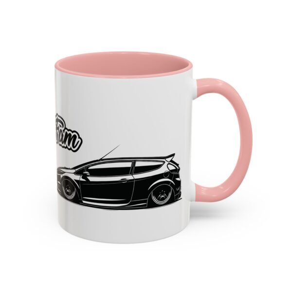 Coffee Mug - Sleek Mk7 Fiesta Design with Ford Fam V2 Logo - Image 10