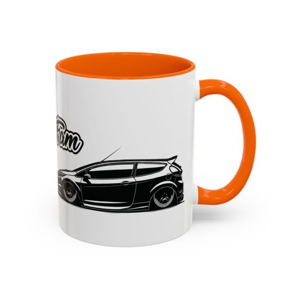 Coffee Mug - Sleek Mk7 Fiesta Design with Ford Fam V2 Logo - Image 22