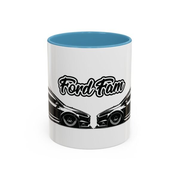 Coffee Mug - Sleek Mk7 Fiesta Design with Ford Fam V2 Logo - Image 17