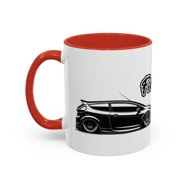 Coffee Mug - Sleek Mk7 Fiesta Design with Ford Fam V2 Logo - Image 15