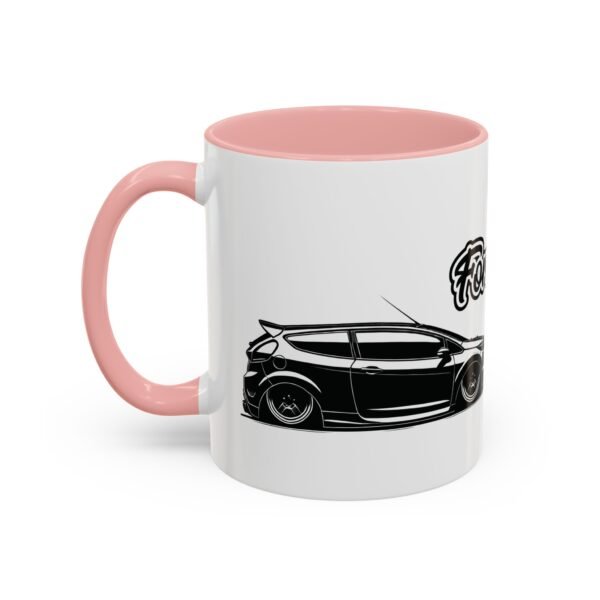 Coffee Mug - Sleek Mk7 Fiesta Design with Ford Fam V2 Logo - Image 11