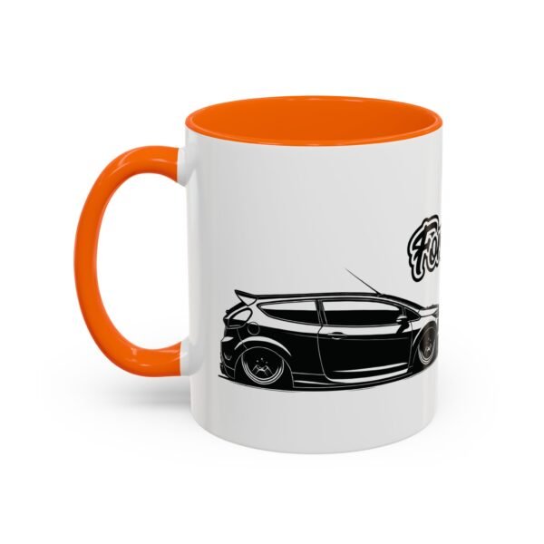 Coffee Mug - Sleek Mk7 Fiesta Design with Ford Fam V2 Logo - Image 23