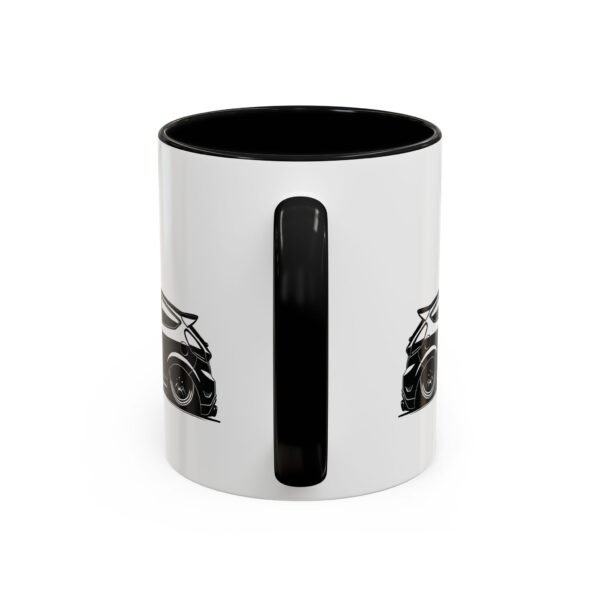 Coffee Mug - Sleek Mk7 Fiesta Design with Ford Fam V2 Logo - Image 4