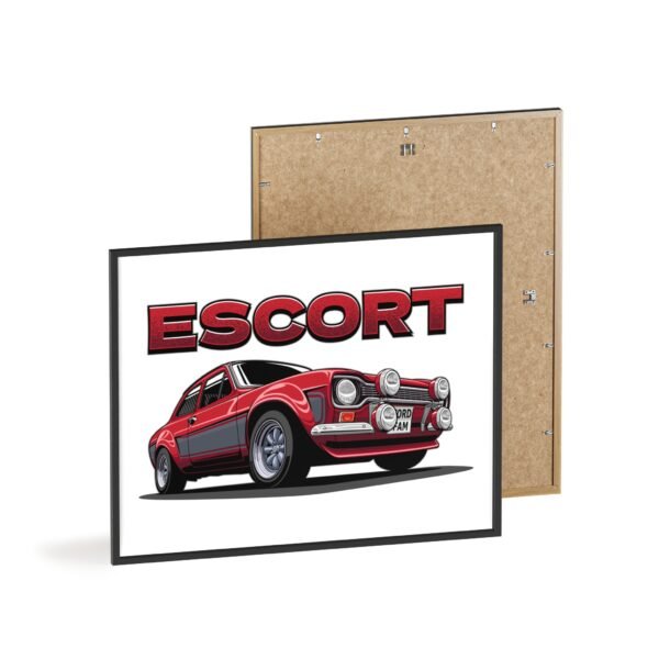 MK 1 Escort - Poster with Wooden Frame - Image 30