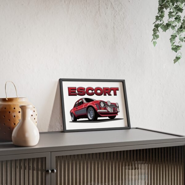 MK 1 Escort - Poster with Wooden Frame - Image 103