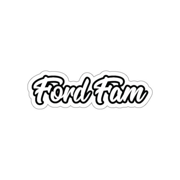 Sticker Pack - Ford Fam Text Logo Kiss-Cut Stickers - Image 22