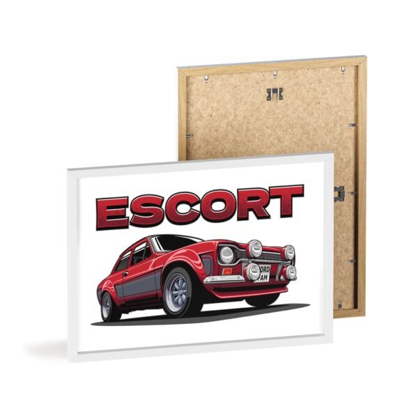 MK 1 Escort - Poster with Wooden Frame - Image 114