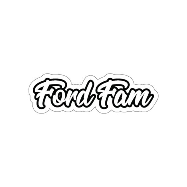 Sticker Pack - Ford Fam Text Logo Kiss-Cut Stickers - Image 16