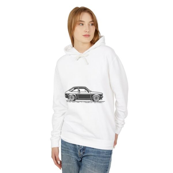 Hooded Sweatshirt - Mk2 Escort Silhouette Design - Image 3