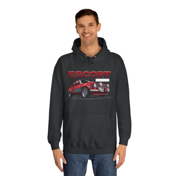 Escort RS Ford Fam - Unisex College Hoodie - Image 11