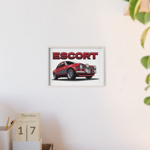 MK 1 Escort - Poster with Wooden Frame - Image 120