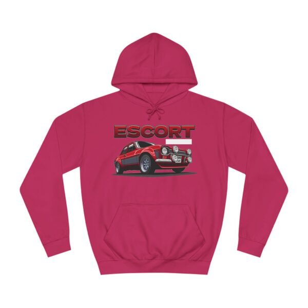 Escort RS Ford Fam - Unisex College Hoodie - Image 21