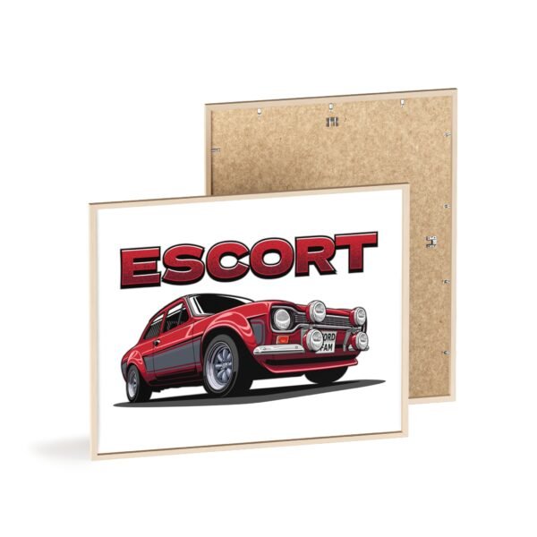 MK 1 Escort - Poster with Wooden Frame - Image 34