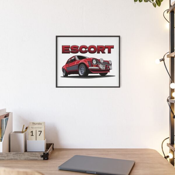 MK 1 Escort - Poster with Wooden Frame - Image 32