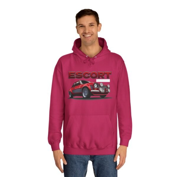 Escort RS Ford Fam - Unisex College Hoodie - Image 23