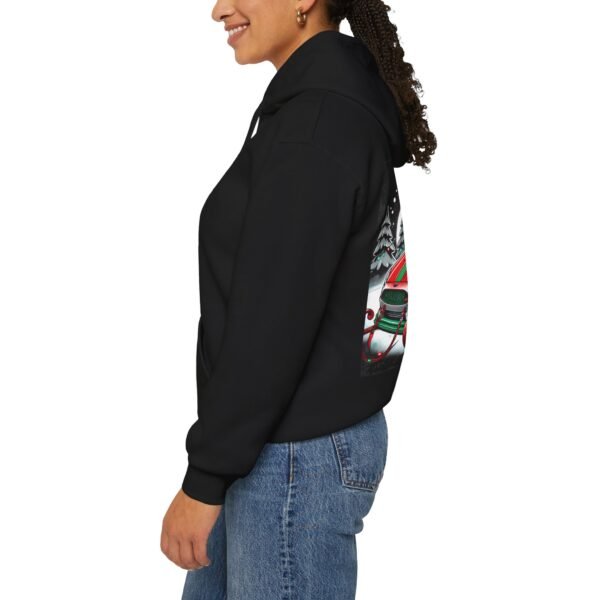 Hoodie Ford Fiesta Sleigh Design - Festive Top for Ford Fiesta Owners - Image 8