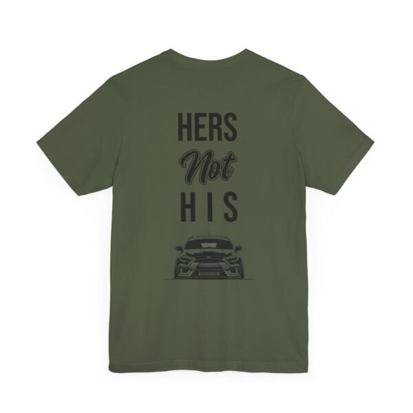 Unisex Tee Her's Not His Focus RS Design by Ford Fam - Image 59