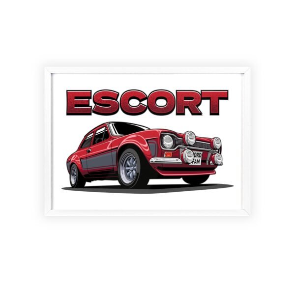 MK 1 Escort - Poster with Wooden Frame - Image 113