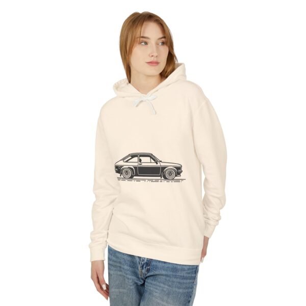 Hooded Sweatshirt - Mk2 Escort Silhouette Design - Image 7