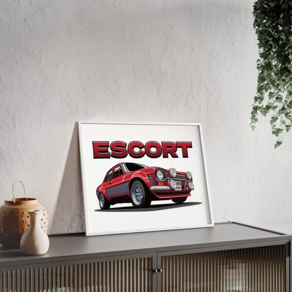 MK 1 Escort - Poster with Wooden Frame - Image 47