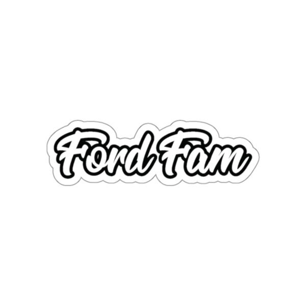 Sticker Pack - Ford Fam Text Logo Kiss-Cut Stickers - Image 10