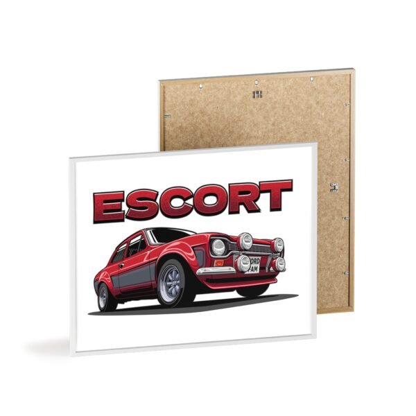 MK 1 Escort - Poster with Wooden Frame - Image 42