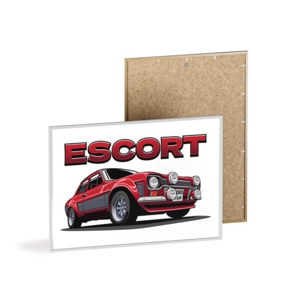 MK 1 Escort - Poster with Wooden Frame - Image 66