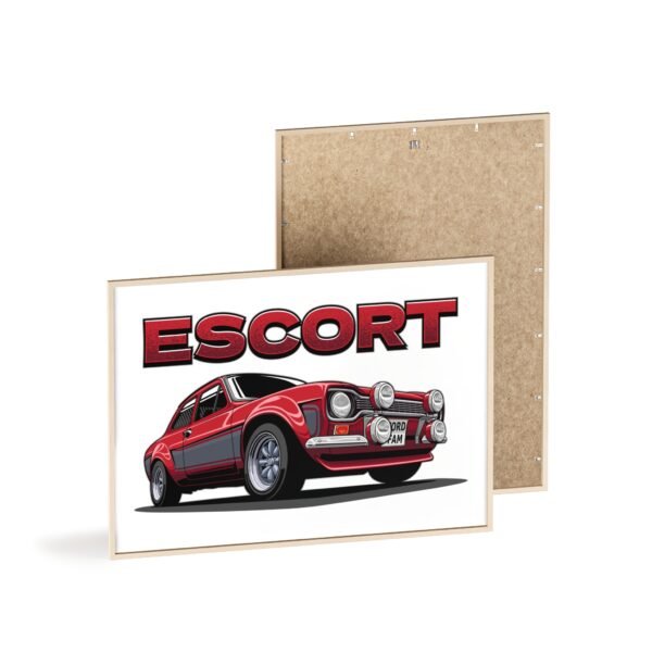 MK 1 Escort - Poster with Wooden Frame - Image 62