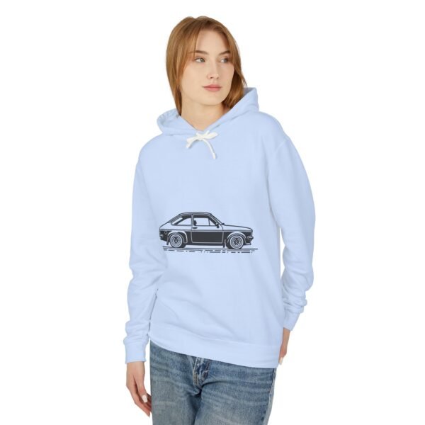 Hooded Sweatshirt - Mk2 Escort Silhouette Design - Image 11