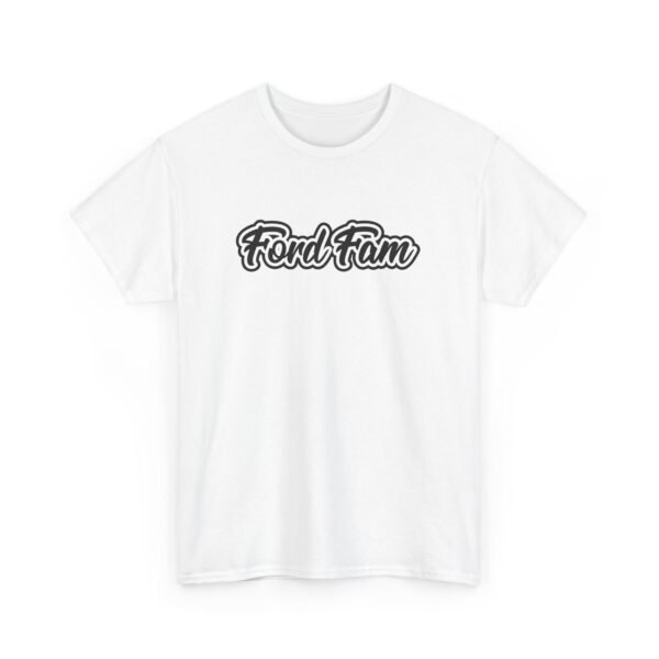 Ford Fam Unisex Tee with Text Logo - Image 3