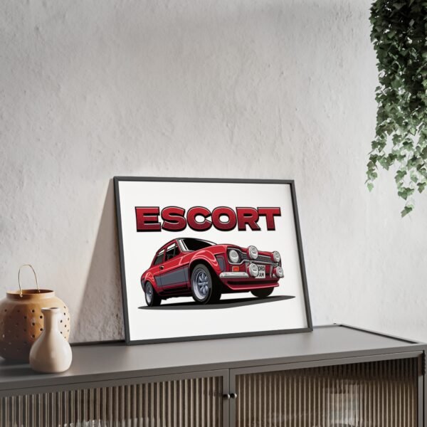 MK 1 Escort - Poster with Wooden Frame - Image 27