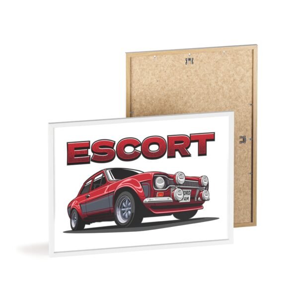 MK 1 Escort - Poster with Wooden Frame - Image 90