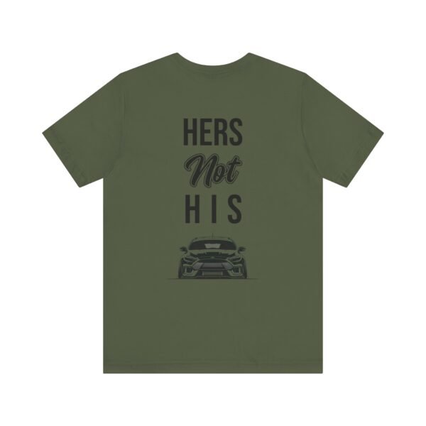 Unisex Tee Her's Not His Focus RS Design by Ford Fam - Image 57