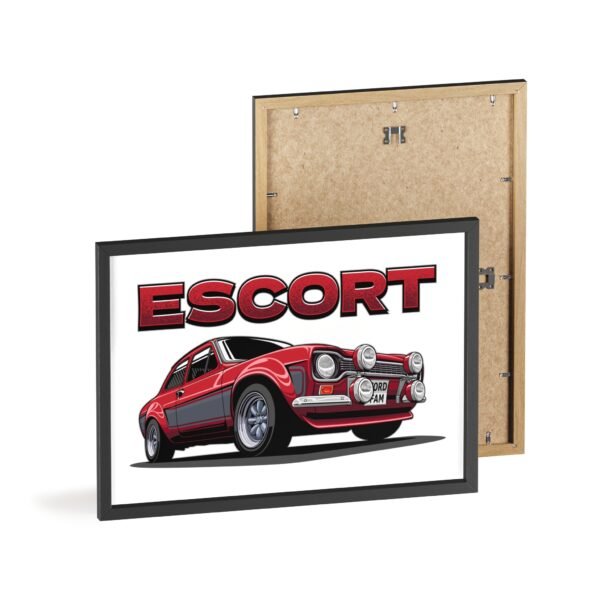 MK 1 Escort - Poster with Wooden Frame - Image 102