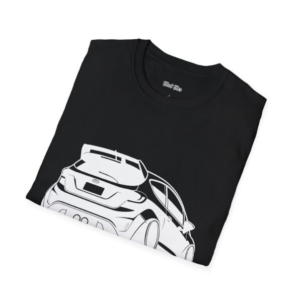 Fez Rear View Unisex Softstyle T-Shirt - Ford Fam Design - Image 12