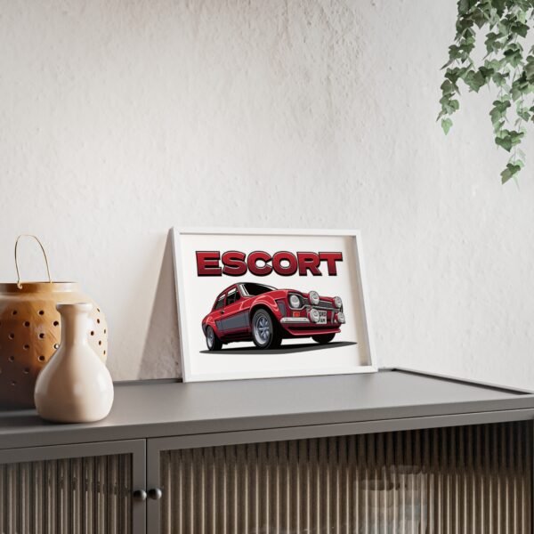 MK 1 Escort - Poster with Wooden Frame - Image 119