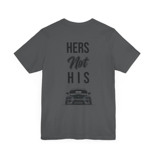 Unisex Tee Her's Not His Focus RS Design by Ford Fam - Image 47