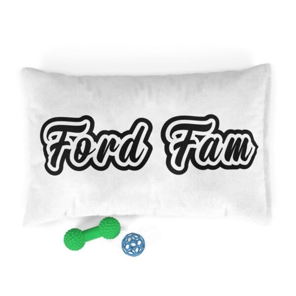 Pet Bed - Ford Fam Text Logo - Image 3