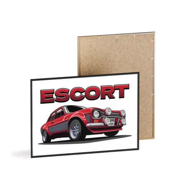 MK 1 Escort - Poster with Wooden Frame - Image 54