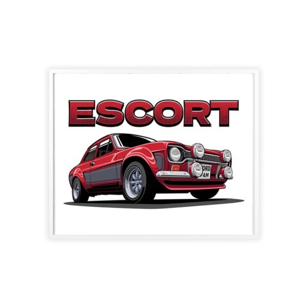 MK 1 Escort - Poster with Wooden Frame - Image 45