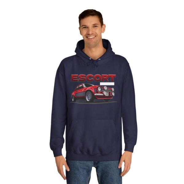 Escort RS Ford Fam - Unisex College Hoodie - Image 15