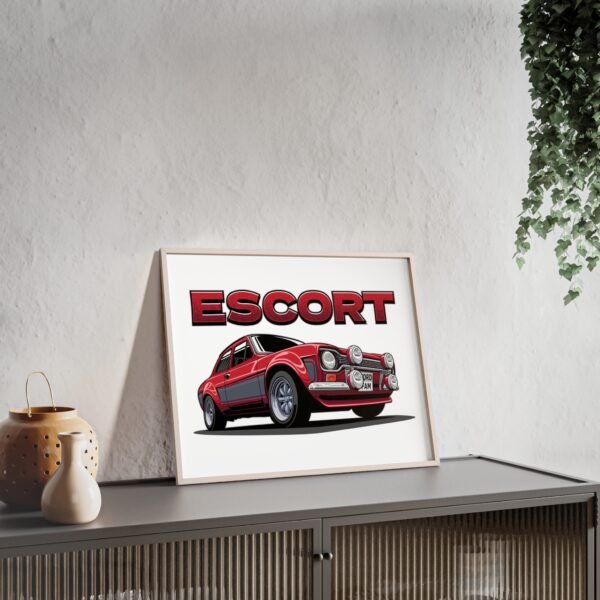 MK 1 Escort - Poster with Wooden Frame - Image 35