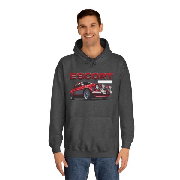 Escort RS Ford Fam - Unisex College Hoodie - Image 19