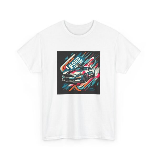 Ford For Life Abstract Mustang Tee - Image 3