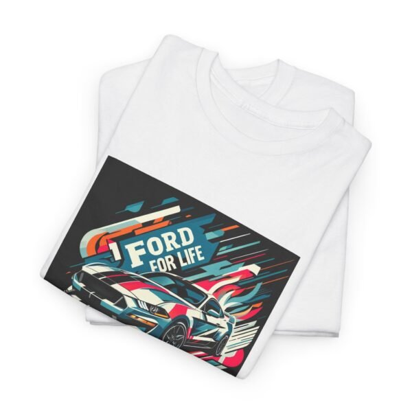 Ford For Life Abstract Mustang Tee - Image 4