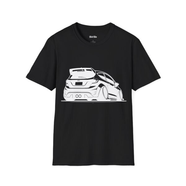 Fez Rear View Unisex Softstyle T-Shirt - Ford Fam Design - Image 9